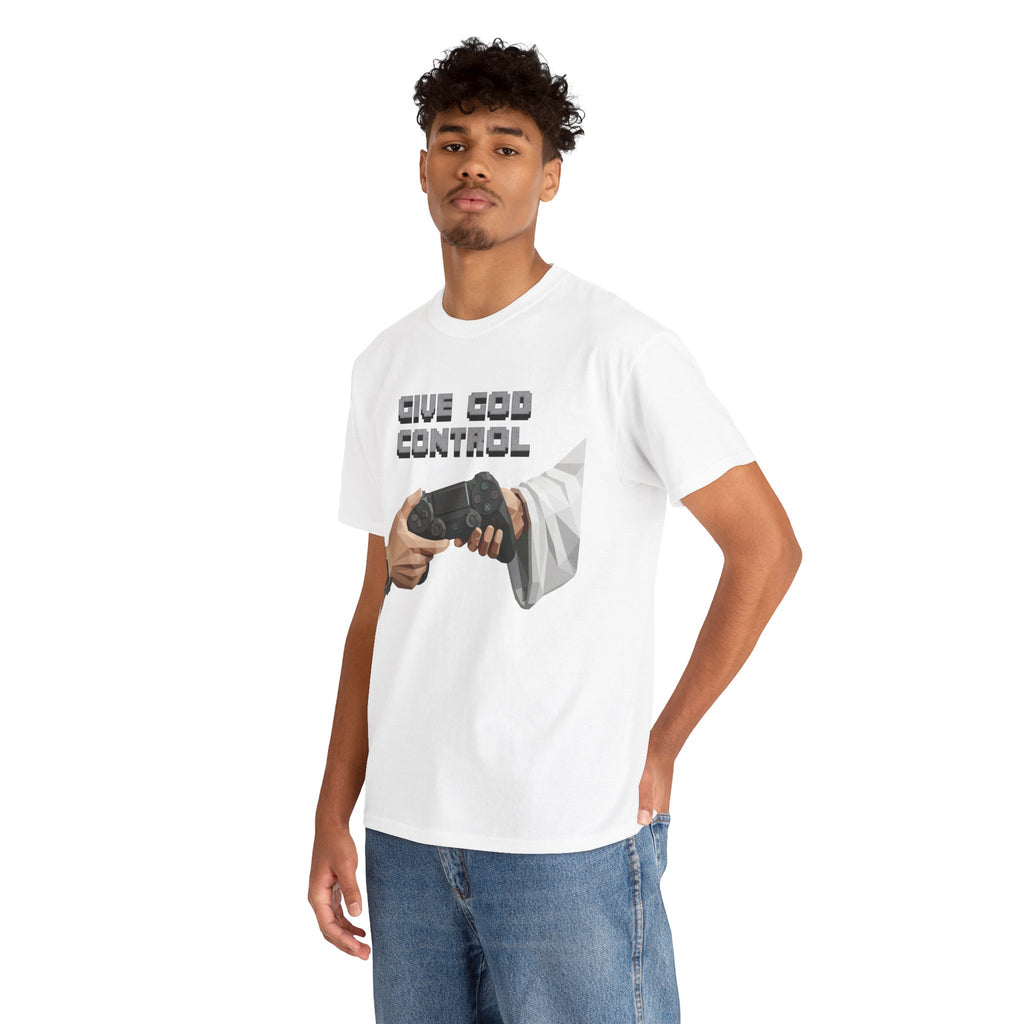 Give God Control T-Shirt — Holy NerdTee - HolyPoly!