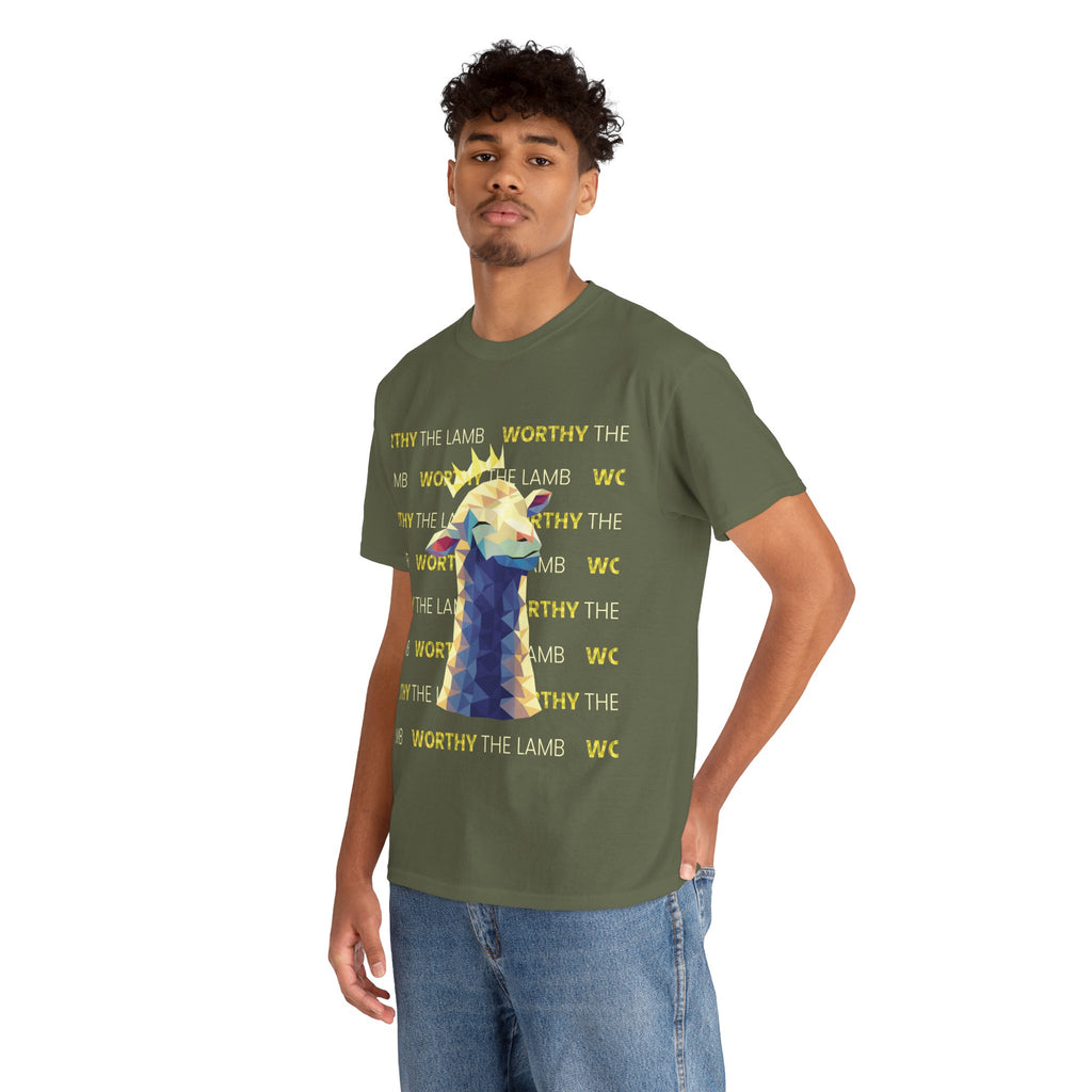 Worthy the Lamb T‑Shirt (Front Only) — HolyPoly!