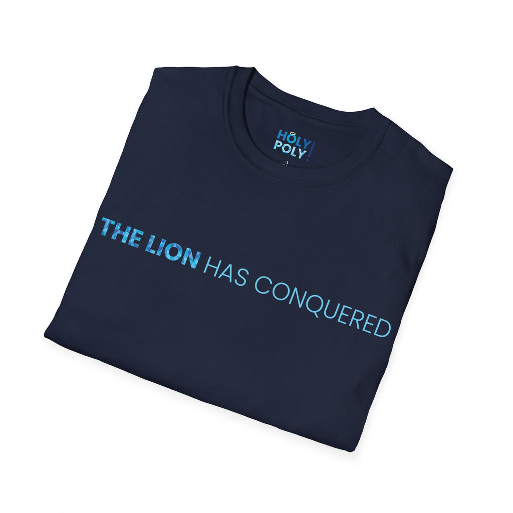 The Lion has Conquered. T-Shirt — Holy Poly