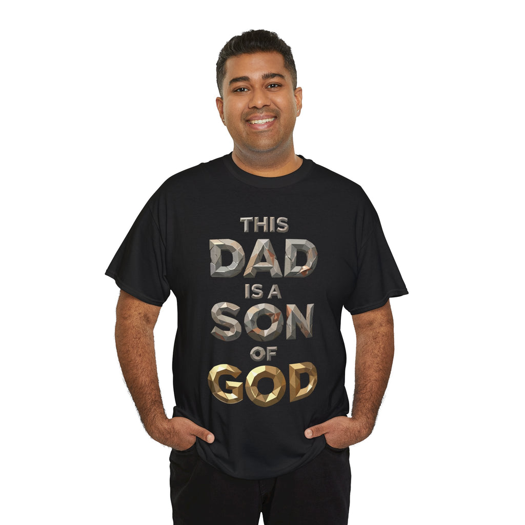 Dad Is a Son of God T-Shirt — Christian Father's Day Tee, HolyPoly!