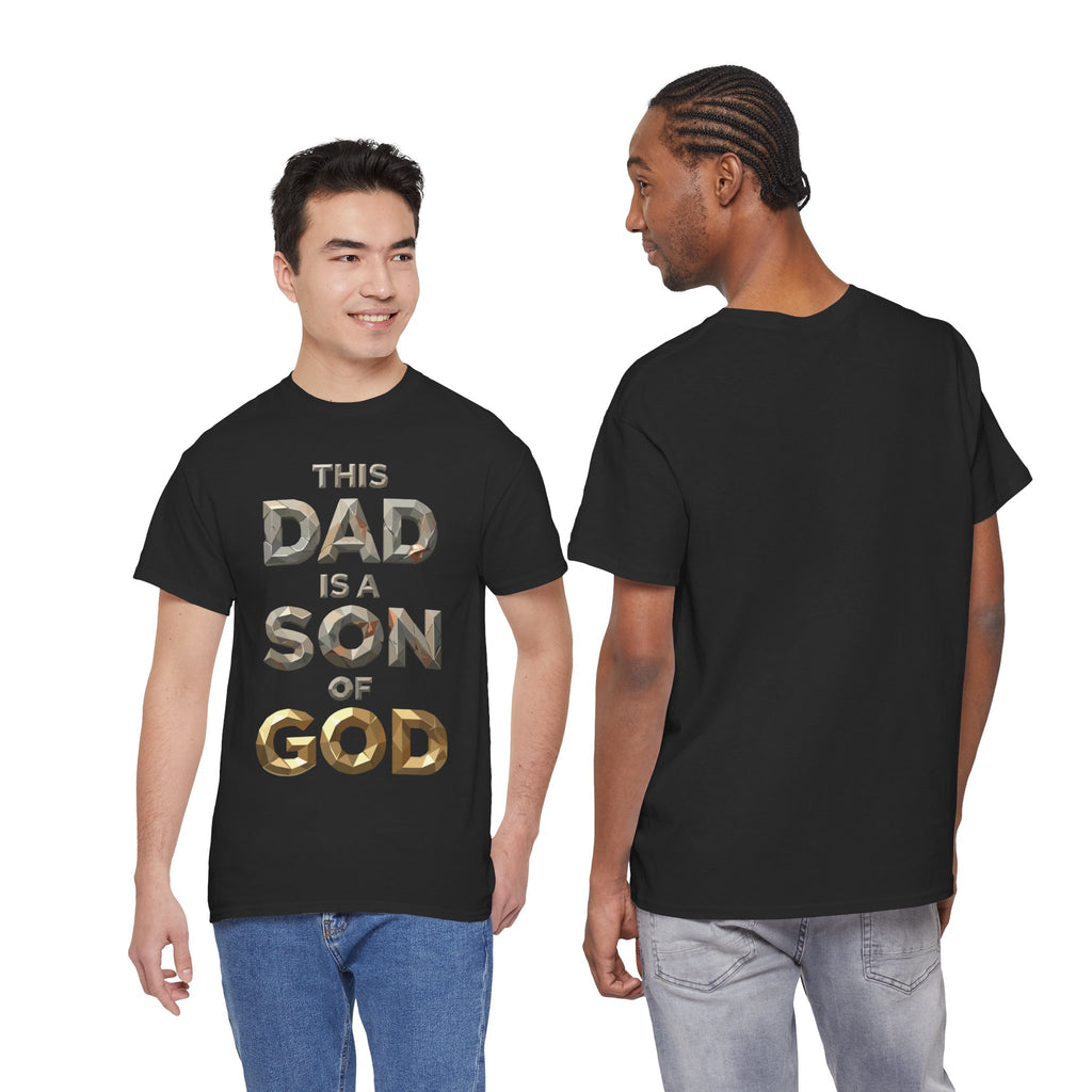 Dad Is a Son of God T-Shirt — Christian Father's Day Tee, HolyPoly!