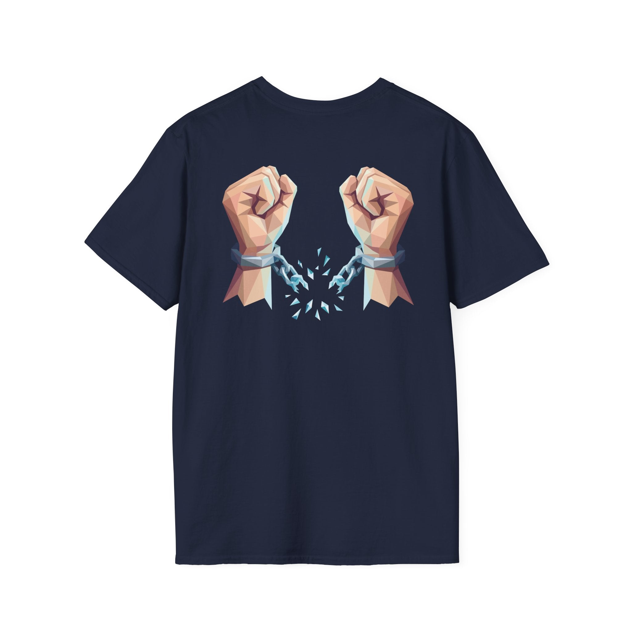 Freed by the truth. T-Shirt — Holy Poly
