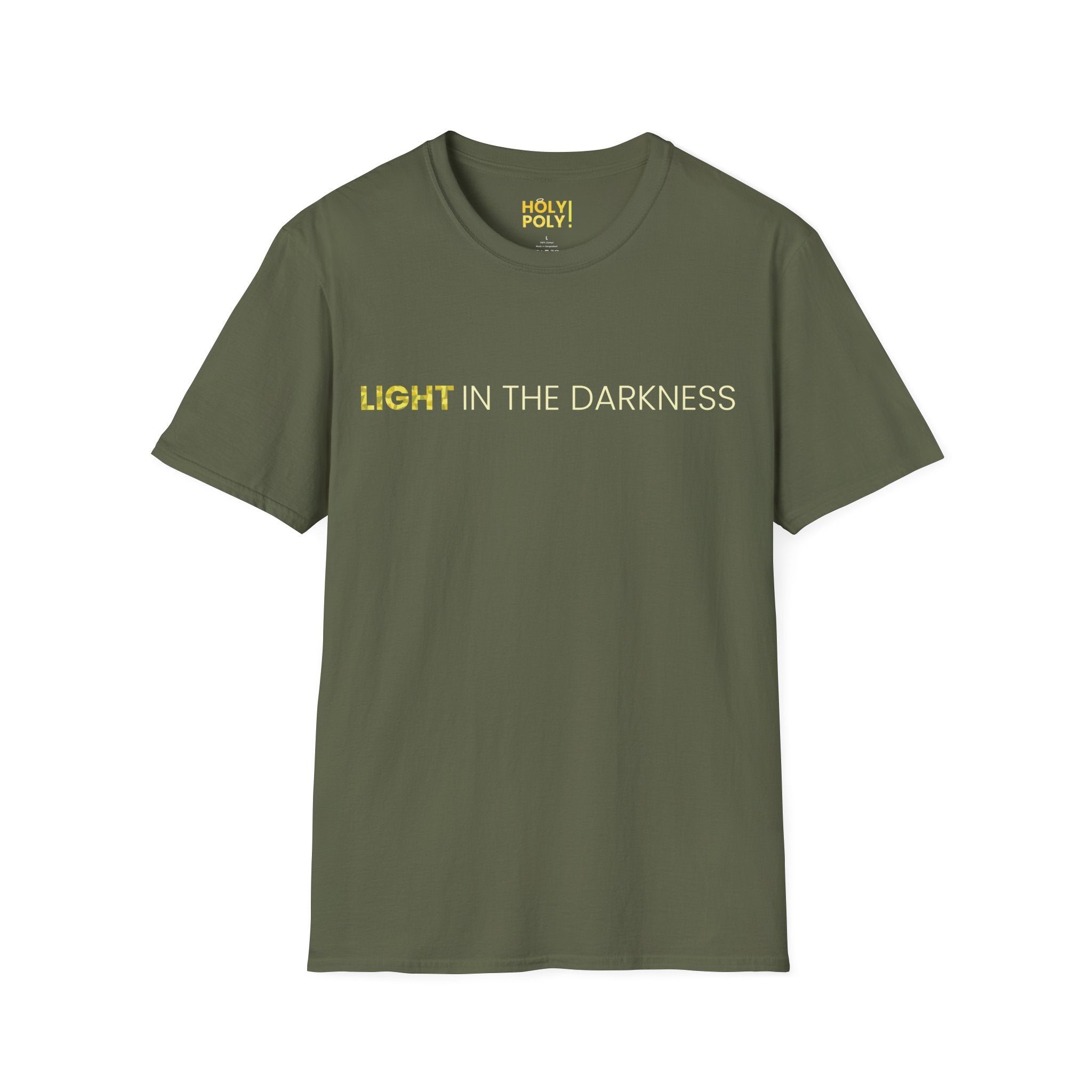 Light in the Darkness. T-Shirt — Holy Poly