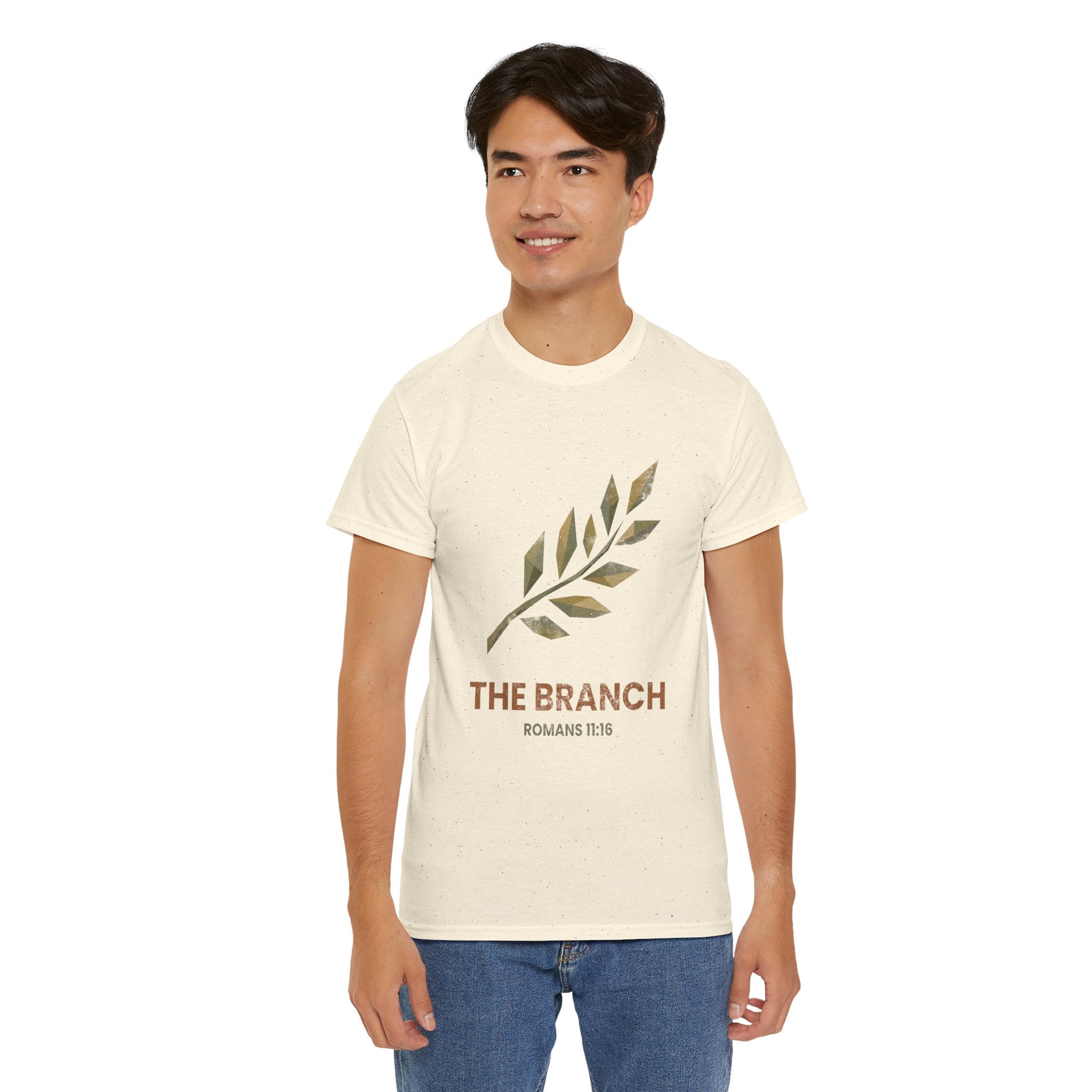 The Branch T‑Shirt – Christian Romans 11:16 - Father's day Tee