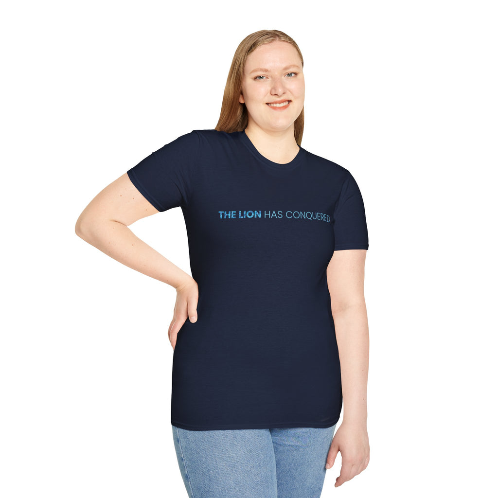 The Lion has Conquered. T-Shirt — Holy Poly