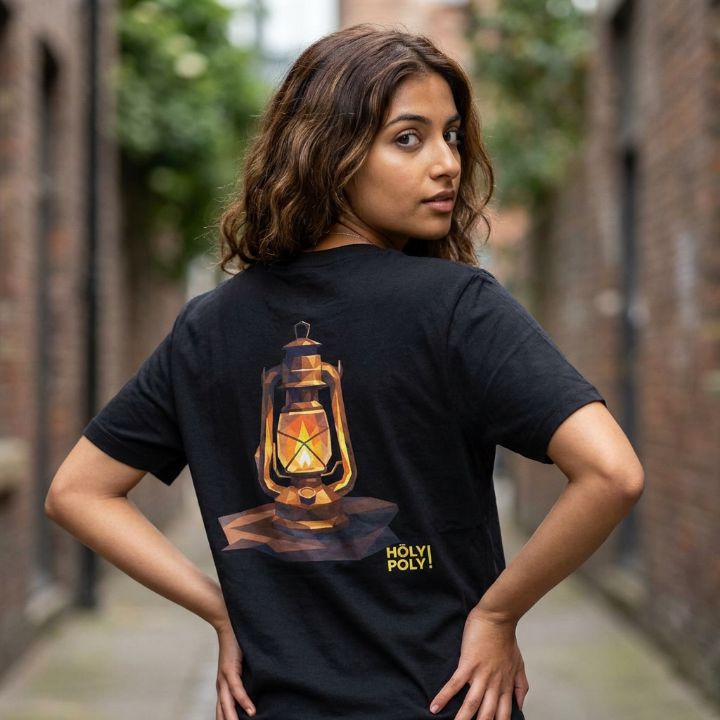 Light in the Darkness. T-Shirt — Holy Poly