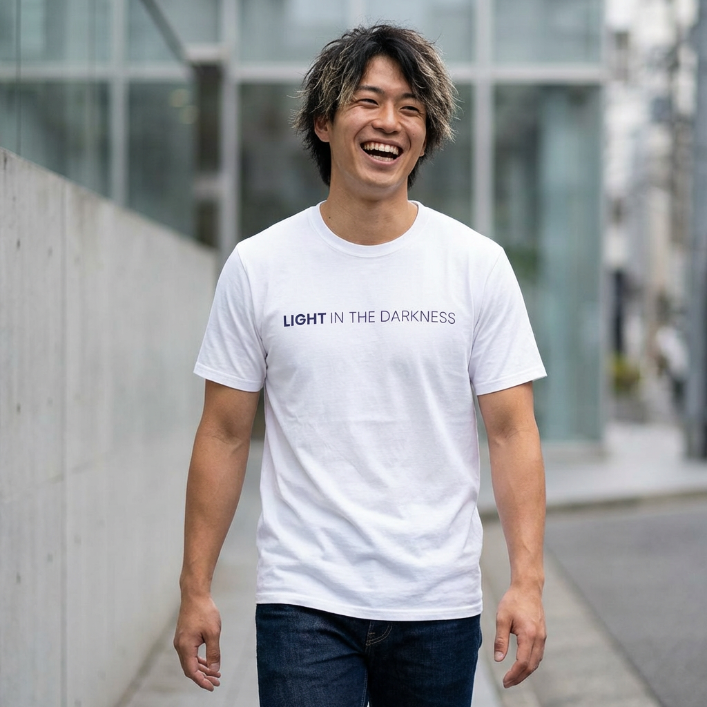 Light in the Darkness. T-Shirt — Holy Poly