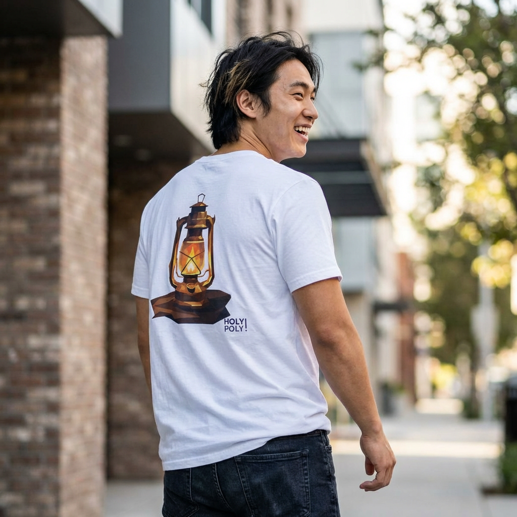 Light in the Darkness. T-Shirt — Holy Poly