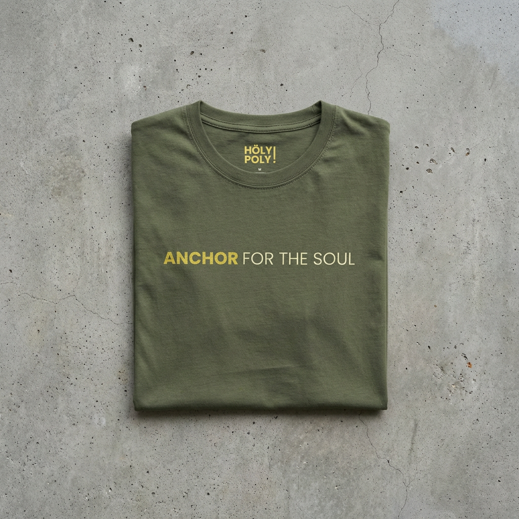 Anchor for the soul military green 2