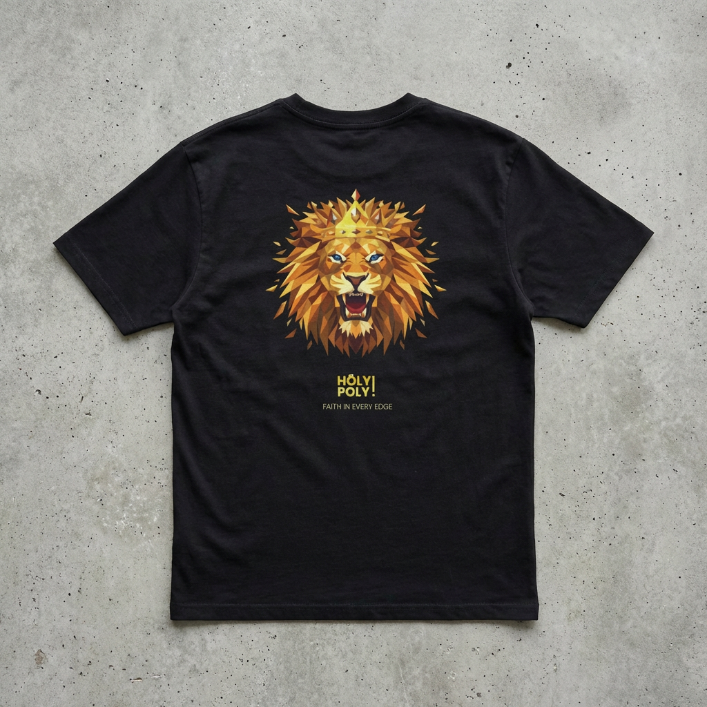 The Lion has Conquered. T-Shirt — Holy Poly