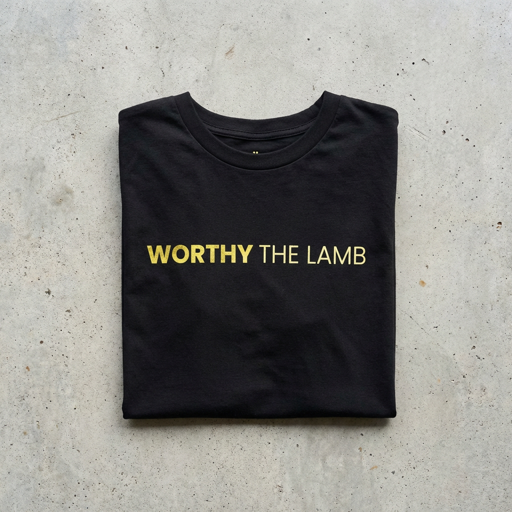 Worthy the Lamb black 2