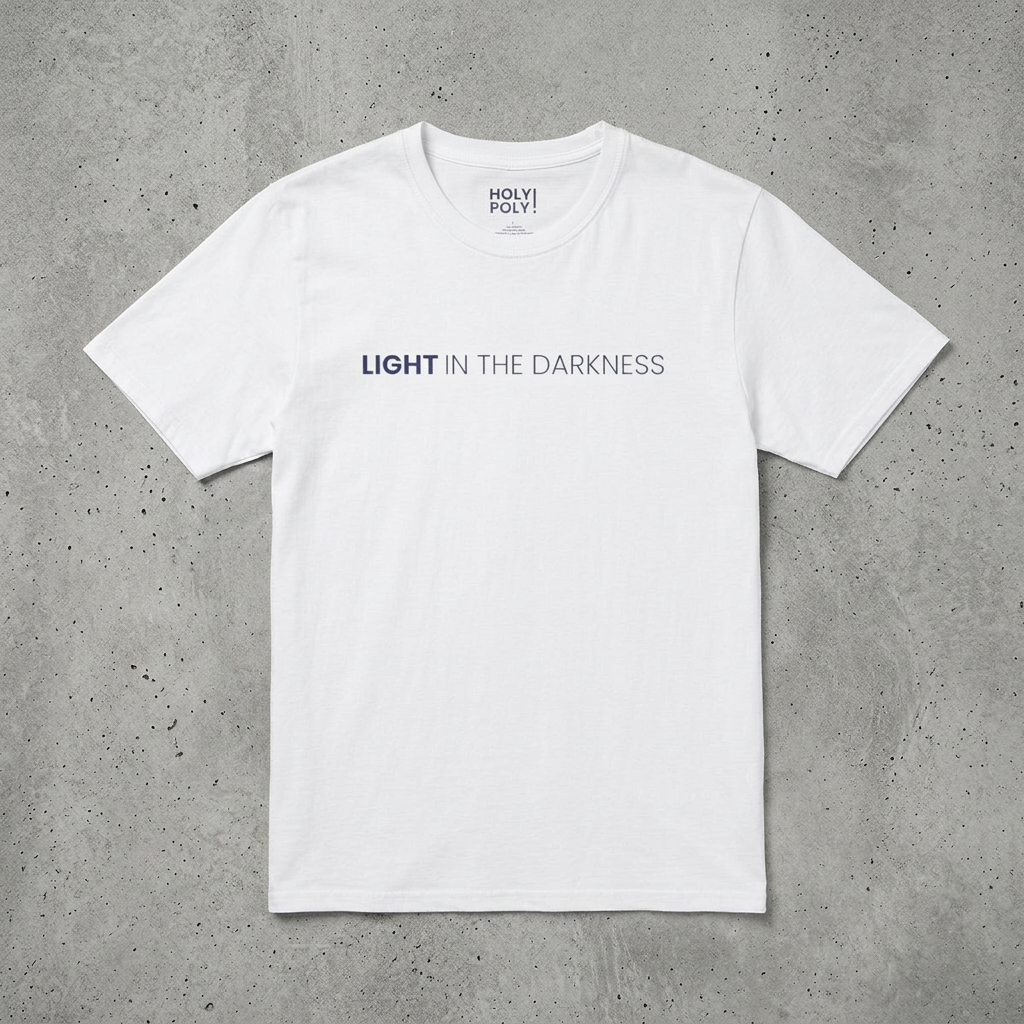 Light in the darkness white 1
