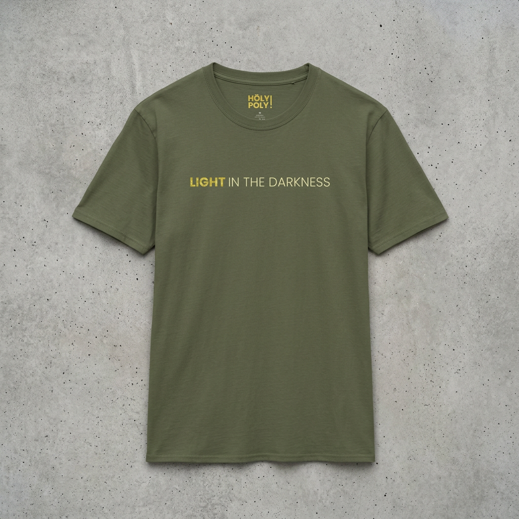 Light in the darkness military green 1