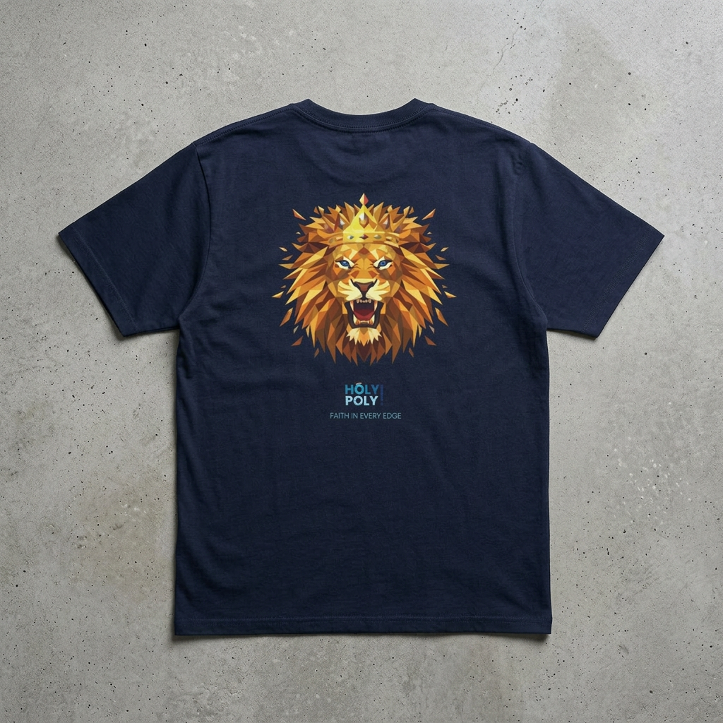 The Lion has Conquered. T-Shirt — Holy Poly