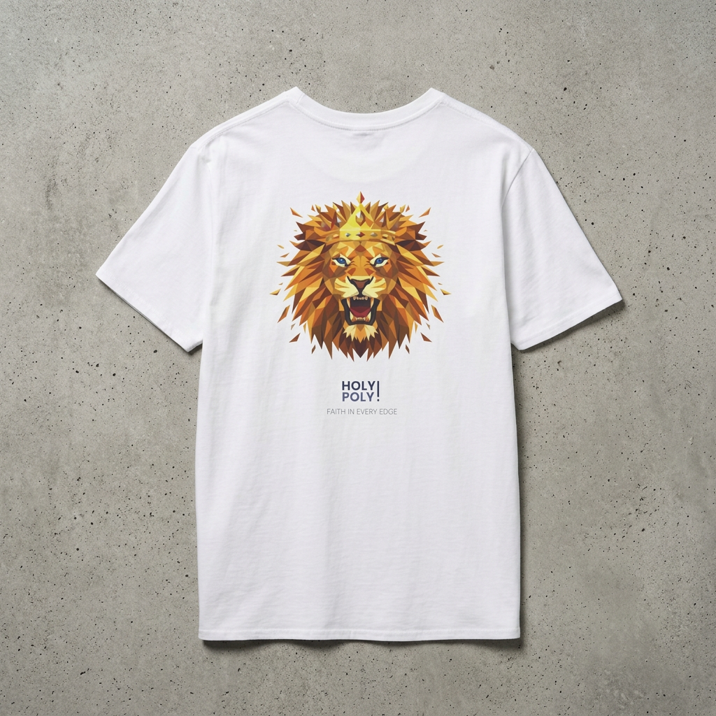 The Lion has Conquered. T-Shirt — Holy Poly
