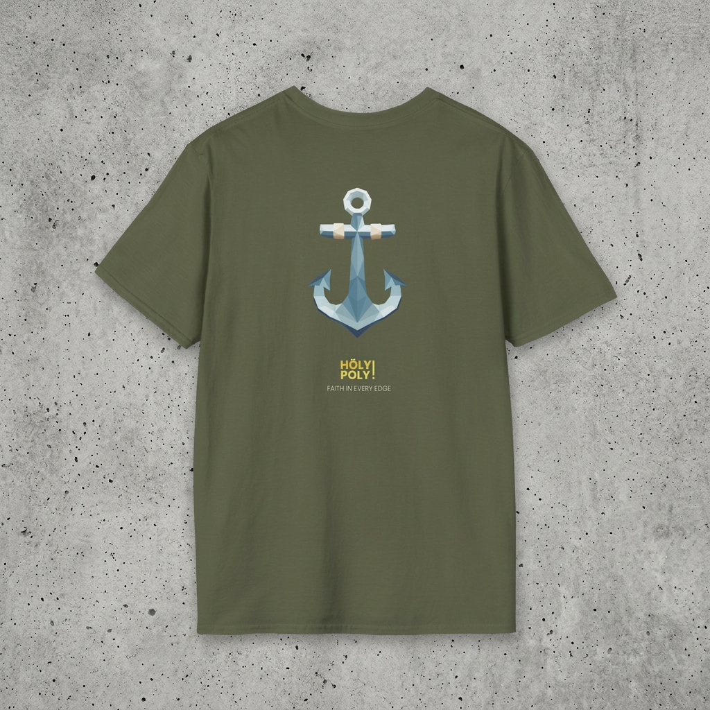 Anchor for the soul military green 1