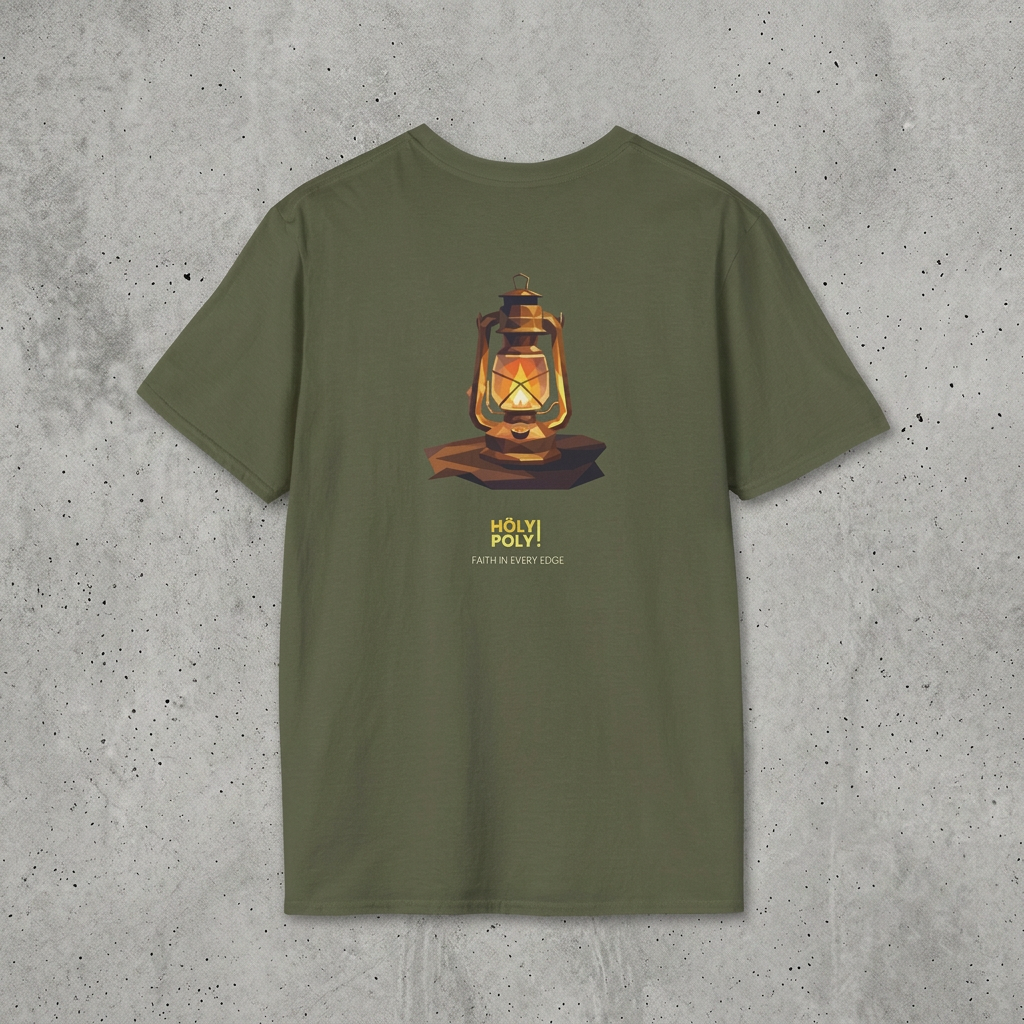 Light in the darkness military green 2