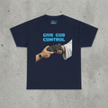 Give God Control T-Shirt — Holy NerdTee - HolyPoly!