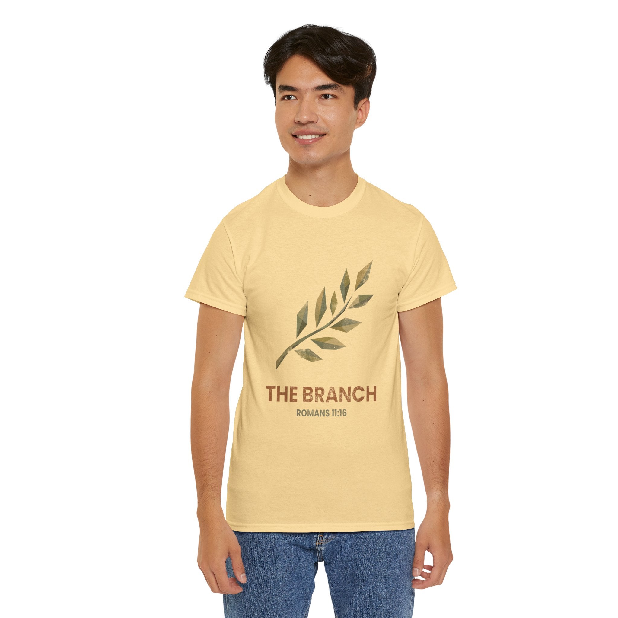 The Branch T‑Shirt – Christian Romans 11:16 - Father's day Tee