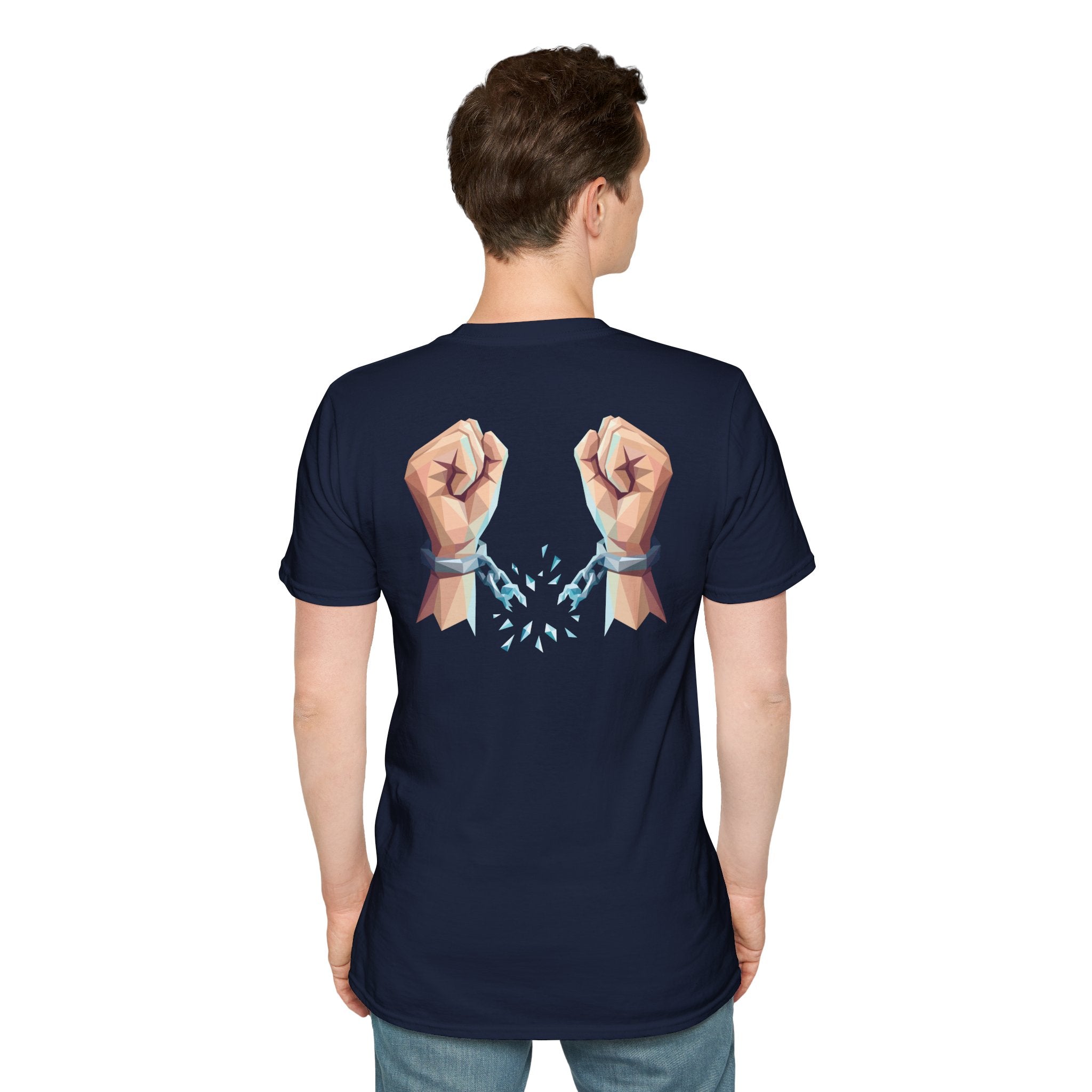 Freed by the truth. T-Shirt — Holy Poly
