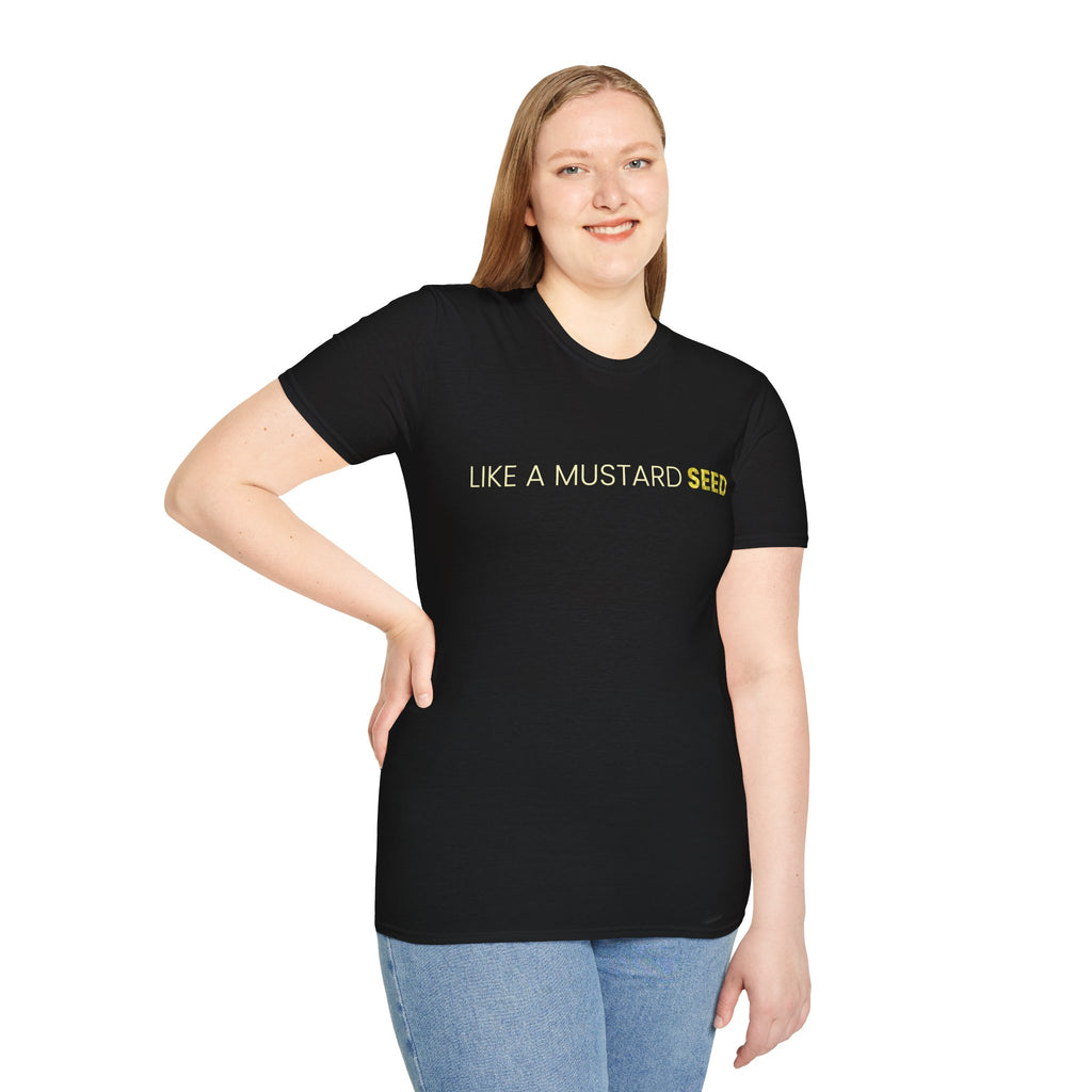 Like a Mustard Seed. T-Shirt — Holy Poly