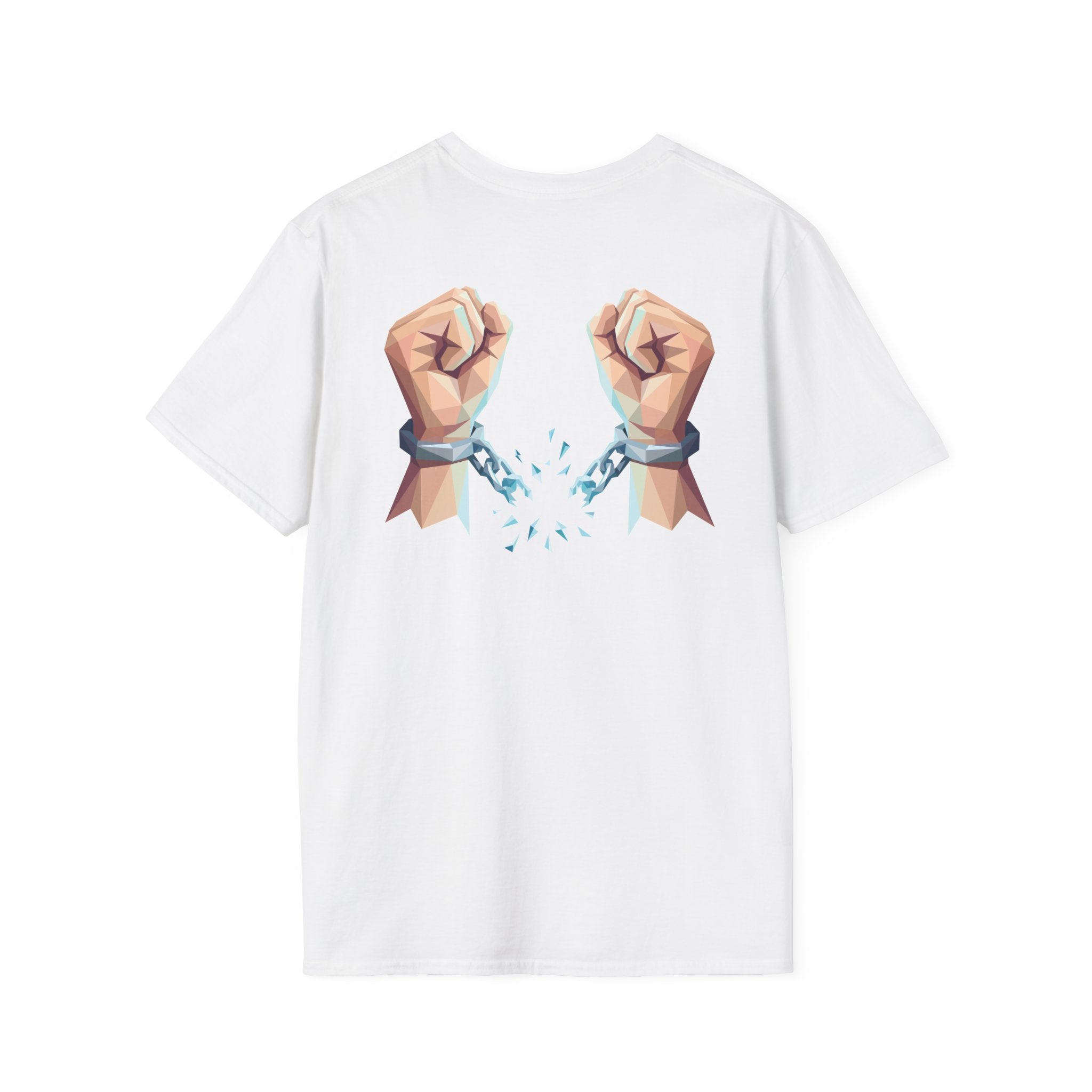 Freed by the truth. T-Shirt — Holy Poly