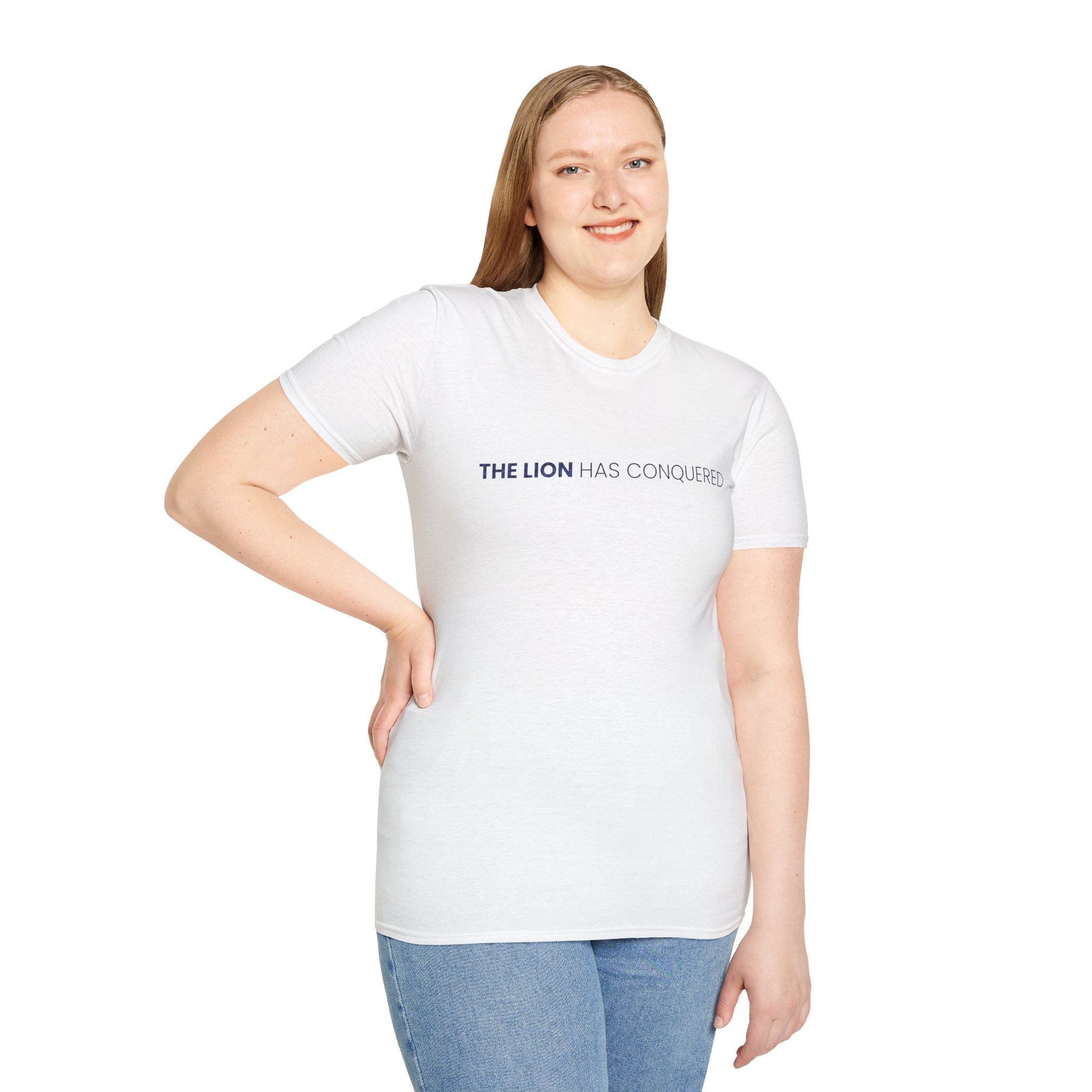 The Lion has Conquered. T-Shirt — Holy Poly
