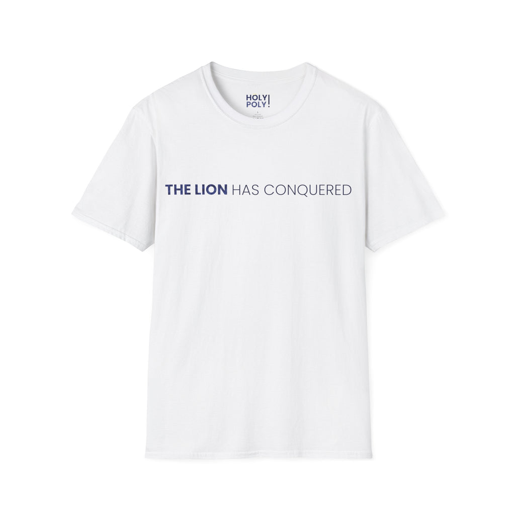 The Lion has Conquered. T-Shirt — Holy Poly