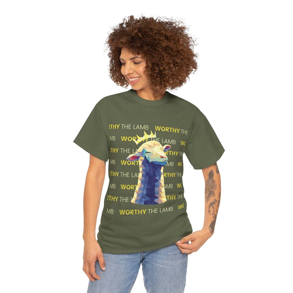 Worthy the Lamb T‑Shirt (Front Only) — HolyPoly!