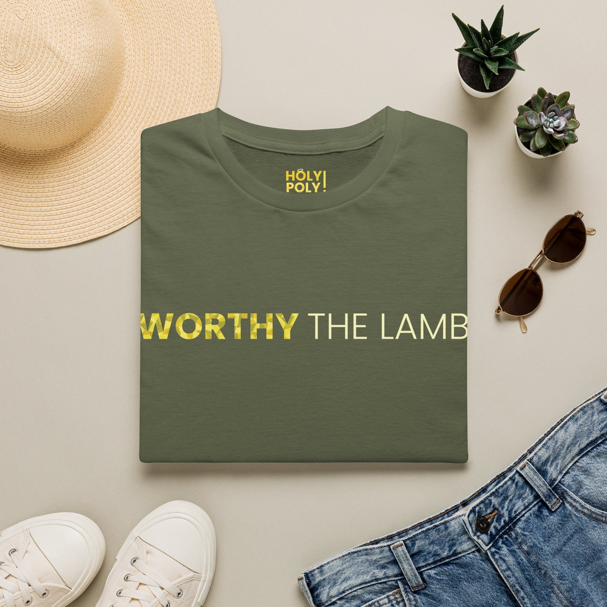 Worthy the Lamb. T-Shirt — Holy Poly