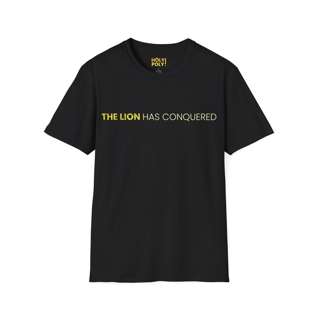 The Lion has Conquered. T-Shirt — Holy Poly