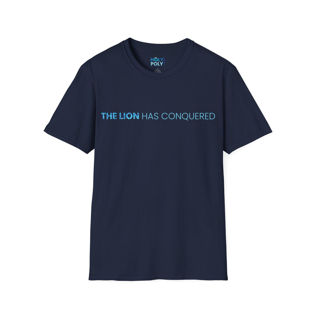 The Lion has Conquered. T-Shirt — Holy Poly