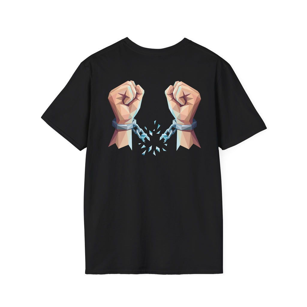 Freed by the truth. T-Shirt — Holy Poly